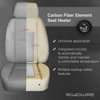 Roadwire Carbon Fiber Heated Seats